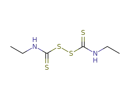 Molecular Structure of 2438-91-7 (Thioperoxydicarbonicdiamide ([(H2N)C(S)]2S2), N,N'-diethyl- (9CI))