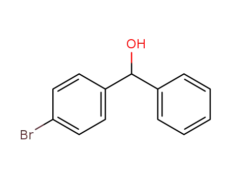Molecular Structure of 29334-16-5 (4-BROMOBENZHYDROL)