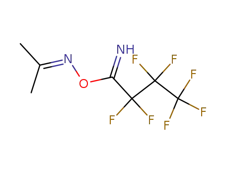 2,2,3,3,4,4,4-heptafluoro-1-(propan-2-ylideneamino)oxy-butan-1-imine cas  4192-06-7