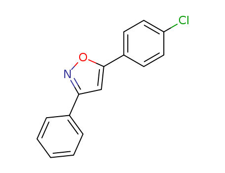 Isoxazole,5-(4-chlorophenyl)-3-phenyl- cas  1148-87-4