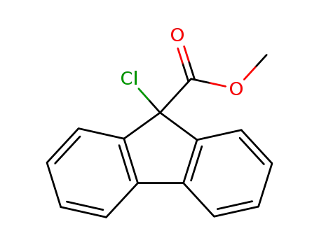 9H-Fluorene-9-carboxylic acid, 9-chloro-, methyl ester