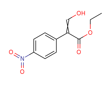 Benzeneacetic acid, a-(hydroxymethylene)-4-nitro-, ethyl ester