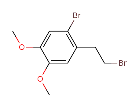 Molecular Structure of 69327-12-4 (1-bromo-2-(2-bromoethyl)-4,5-dimethoxybenzene)