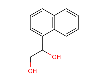 Molecular Structure of 13603-64-0 (1,2-Ethanediol, 1-(1-naphthalenyl)-)