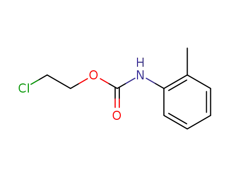 2-chloroethyl N-(2-methylphenyl)carbamate cas  90869-76-4