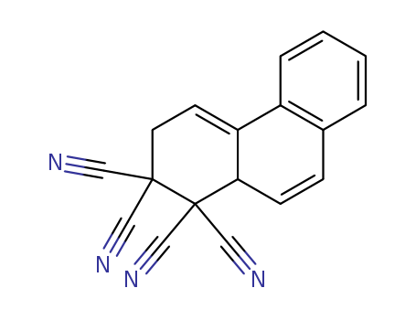 1,1,2,2-Phenanthrenetetracarbonitrile, 3,10a-dihydro-