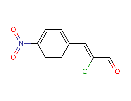 2-Chloro-3-(4-nitrophenyl)-2-propenal