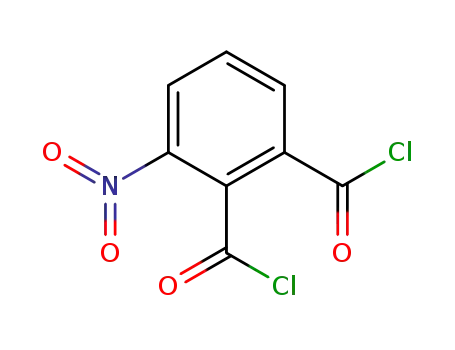 Molecular Structure of 24564-71-4 (1,2-BENZENEDICARBONYL DICHLORIDE,3-NITRO-)