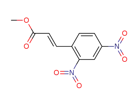 2-Propenoic acid, 3-(2,4-dinitrophenyl)-, methyl ester, (2E)-
