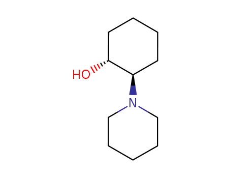Molecular Structure of 7581-94-4 (2-PIPERIDIN-1-YL-CYCLOHEXANOL)