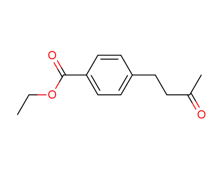 Benzoic acid, 4-(3-oxobutyl)-, ethyl ester (9CI)