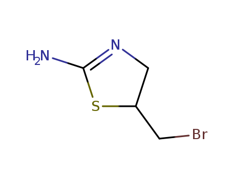 2-THIAZOLAMINE,5-(BROMOMETHYL)-4,5-DIHYDRO-