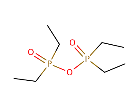 Molecular Structure of 7495-97-8 (Bis(diethylphosphinic)anhydride)