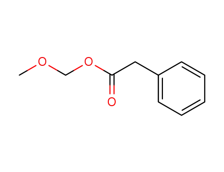 Molecular Structure of 64846-50-0 (Benzeneacetic acid, methoxymethyl ester)