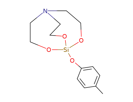1-(4-Methylphenoxy)-2,8,9-trioxa-5-aza-1-silabicyclo[3.3.3]undecane