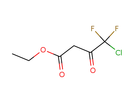 Molecular Structure of 2063-17-4 (BUTANOIC ACID, 4-CHLORO-4,4-DIFLUORO-3-OXO, -ETHYL ESTER)
