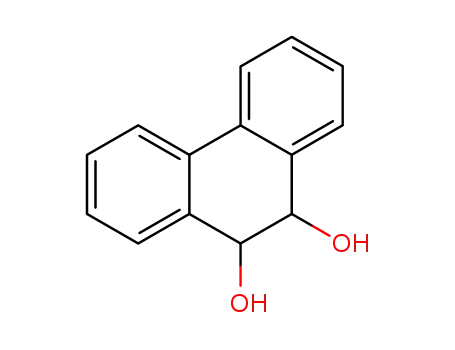 9,10-Phenanthrenediol,9,10-dihydro- cas  25061-77-2