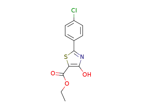 ETHYL 2-(4-CHLOROPHENYL)-4-HYDROXYTHIAZOLE-5-CARBOXYLATE