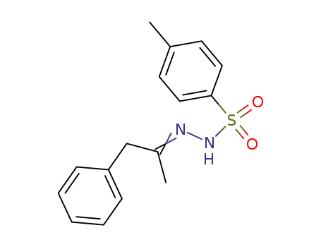 Molecular Structure of 14195-24-5 (Benzenesulfonic acid,4-methyl-, 2-(1-methyl-2-phenylethylidene)hydrazide)