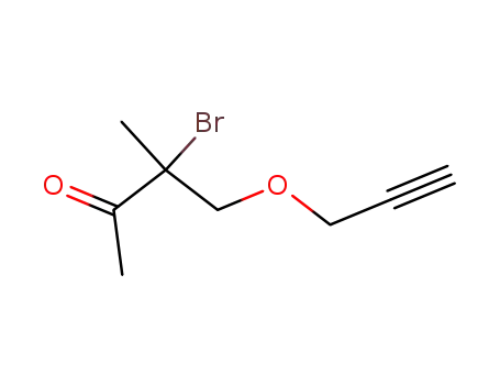 2-Butanone, 3-bromo-3-methyl-4-(2-propynyloxy)-