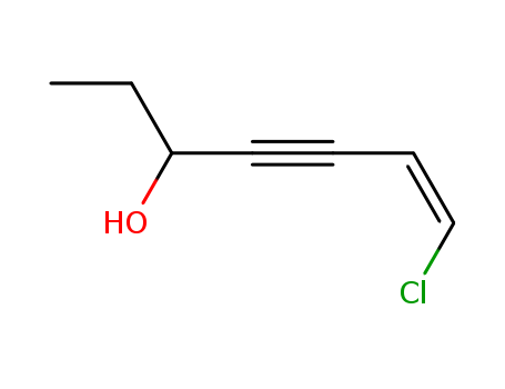 6-Hepten-4-yn-3-ol, 7-chloro-, (Z)-