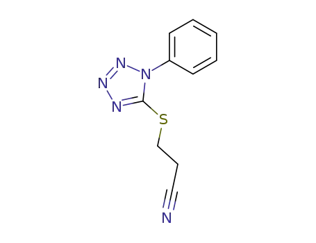 Propanenitrile,3-[(1-phenyl-1H-tetrazol-5-yl)thio]-