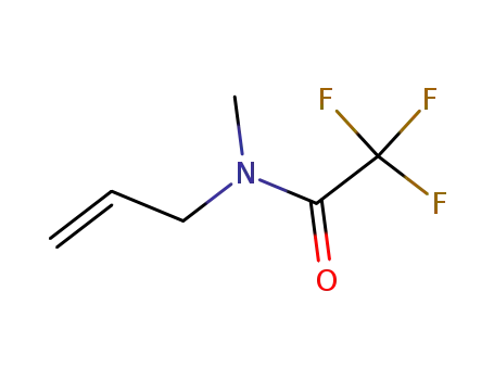 Molecular Structure of 179404-69-4 (Acetamide, 2,2,2-trifluoro-N-methyl-N-2-propenyl-)