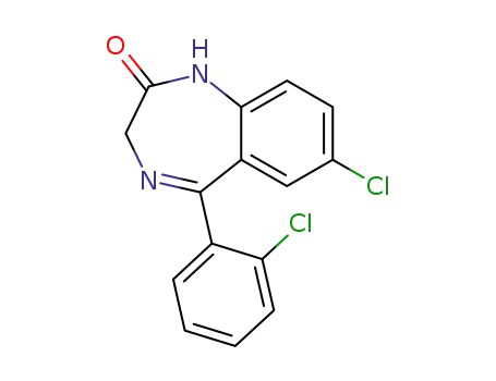 Molecular Structure of 2894-67-9 (Delorazepam)
