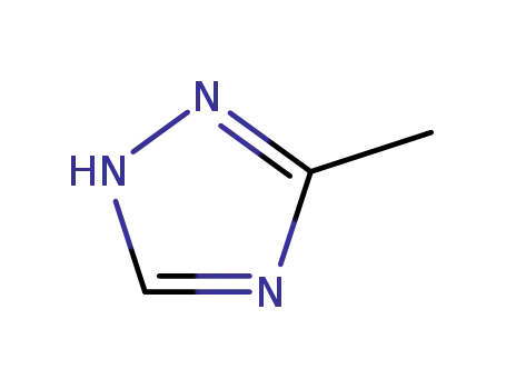 Molecular Structure of 7170-01-6 (3-METHYL-1H-1,2,4-TRIAZOLE)
