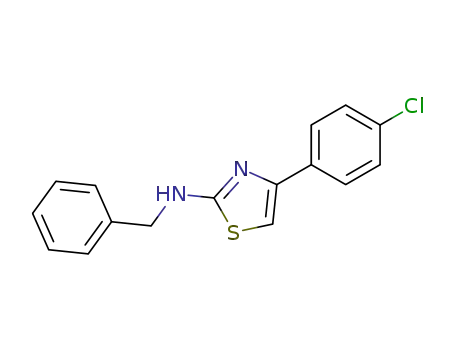 N-benzyl-4-(4-chlorophenyl)-1,3-thiazol-2-amine