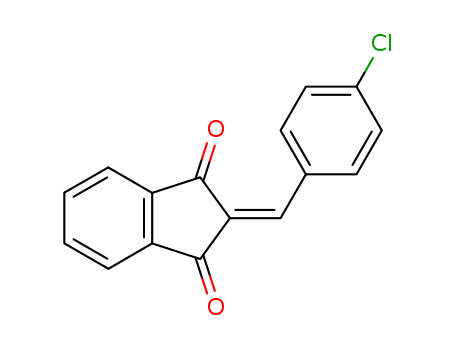 2-((4-CHLOROPHENYL)METHYLENE)INDANE-1,3-DIONE
