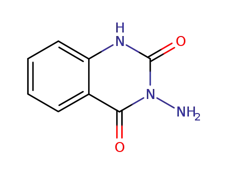 Molecular Structure of 30386-01-7 (3-AMINO-1H-QUINAZOLINE-2,4-DIONE)