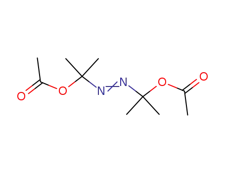 Molecular Structure of 40888-97-9 (1,1'-azobis(1-methylethyl) diacetate)