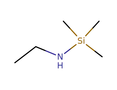 Molecular Structure of 1735-00-8 (Silanamine, N-ethyl-1,1,1-trimethyl-)