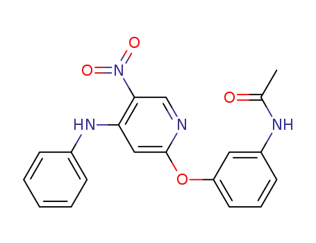 Acetamide, N-[3-[[5-nitro-4-(phenylamino)-2-pyridinyl]oxy]phenyl]-