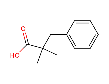 Molecular Structure of 5669-14-7 (2,2-DIMETHYL-3-PHENYLPROPANOIC ACID)