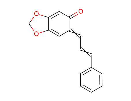 (6Z)-6-cinnamylidenebenzo[1,3]dioxol-5-one cas  63194-69-4