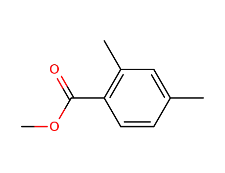 Molecular Structure of 23617-71-2 (methyl 2,4-dimethylbenzoate)
