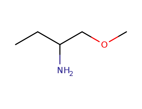 Molecular Structure of 63448-63-5 (2-AMINO-1-METHOXYBUTANE)