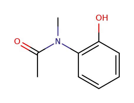 Molecular Structure of 573-27-3 (Acetamide, N-(2-hydroxyphenyl)-N-methyl-)