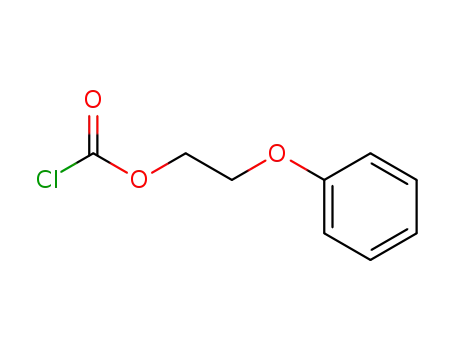 Molecular Structure of 34743-87-8 (2-Phenoxyethyl chloroformate)