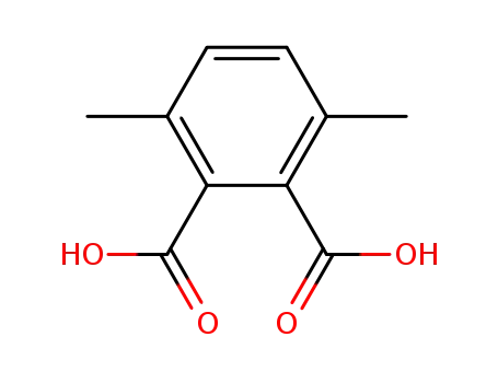 Molecular Structure of 944-38-7 (1,2-Benzenedicarboxylic acid, 3,6-dimethyl-)