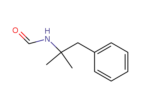 Molecular Structure of 52117-13-2 (N-(alpha,alpha-dimethylphenethyl)formamide)