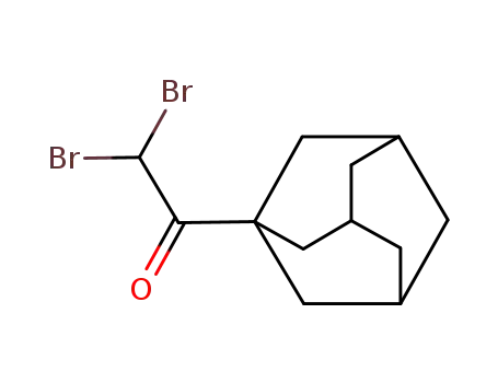 Molecular Structure of 26525-25-7 (1-dibroMoacetyladaMantane)