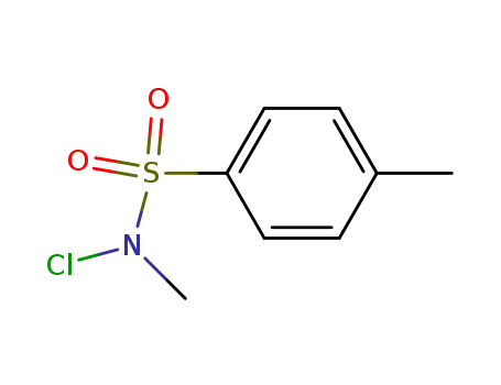 Molecular Structure of 2350-10-9 (Benzenesulfonamide, N-chloro-N,4-dimethyl-)