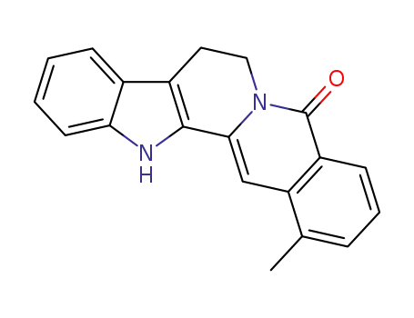 Molecular Structure of 6879-87-4 (16-methyl-3,14,15,16,17,18,19,20-octadehydroyohimban-21-one)