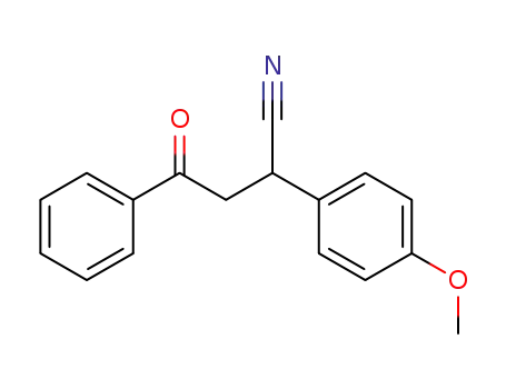2-(4-methoxyphenyl)-4-oxo-4-phenyl-butanenitrile