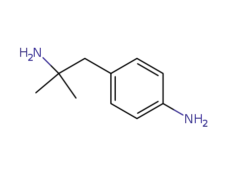 Molecular Structure of 51131-55-6 (4-(2-amino-2-methylpropyl)aniline)