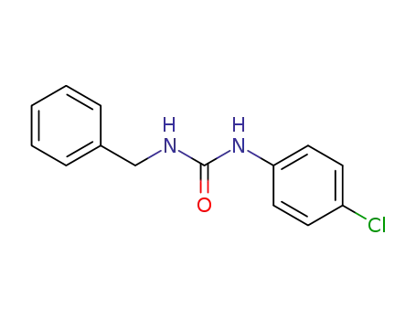 Molecular Structure of 13208-51-0 (N-benzyl-N'-(4-chlorophenyl)urea)