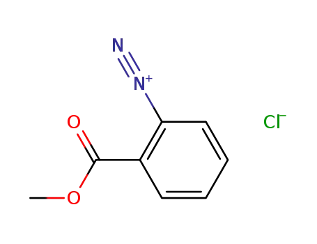 Benzenediazonium, 2-(methoxycarbonyl)-, chloride (1:1)